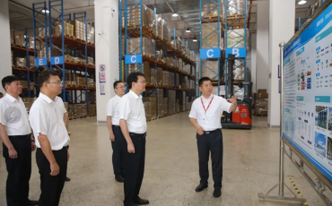 南昌市市长万广明一行调研南昌飞力达