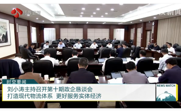 飞力达参加江苏省政企恳谈会,为构建现代物流体系建言